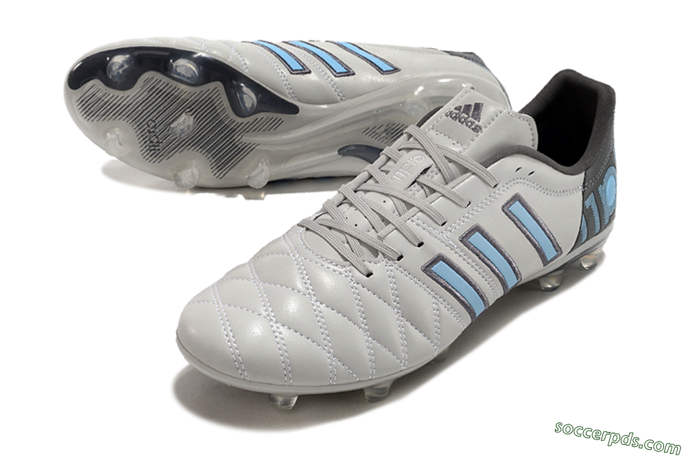 Adidas Adipure 11Pro x PD25 Trx FG Low-Tops Football Boots - Grey/Black/Blue 3