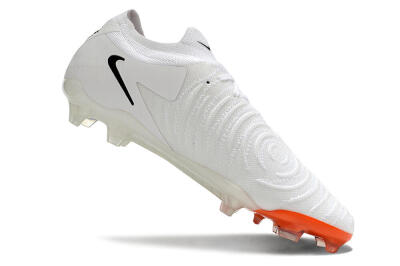 Nike Phantom Luna Elite NU FG Low-Tops Football Boots - White/Black/Orange
