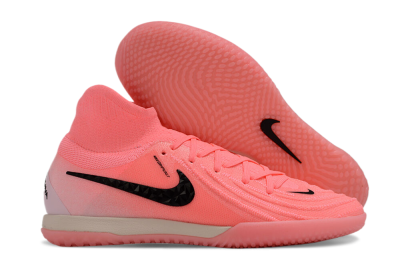Nike Phantom Luna Elite NU IC High-Tops Football Shoes - Pink/Black