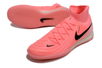 Nike Phantom Luna Elite NU IC High-Tops Football Shoes - Pink/Black