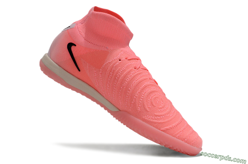 Nike Phantom Luna Elite NU IC High-Tops Football Shoes - Pink/Black 4