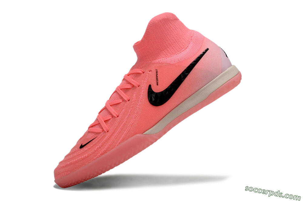 Nike Phantom Luna Elite NU IC High-Tops Football Shoes - Pink/Black 5
