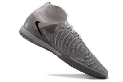 Nike Phantom Luna Elite NU IC High-Tops Football Shoes - Grey/Black/White