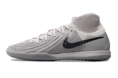 Nike Phantom Luna Elite NU IC High-Tops Football Shoes - Grey/Black/White