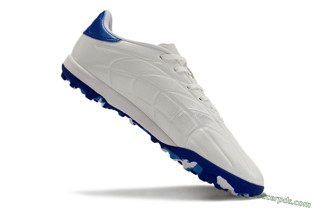 Adidas Copa Pure.3 TF Low-Tops Football Shoes - White/Blue/Red 4