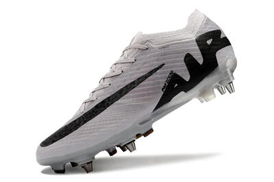 Nike Air Zoom Mercurial Vapor 15 Elite SG Low-Tops Football Boots - Grey/Black/Pink