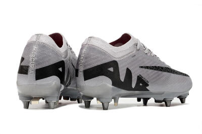 Nike Air Zoom Mercurial Vapor 15 Elite SG Low-Tops Football Boots - Grey/Black/Pink