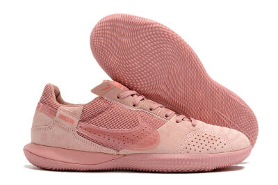 Nike Street Gato IC Low-Tops Football Shoes - Pink/Pink/Pink