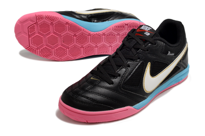 Supre x Nike SB Gato IC Low-Tops Football Shoes - Black/White/Blue/Pink
