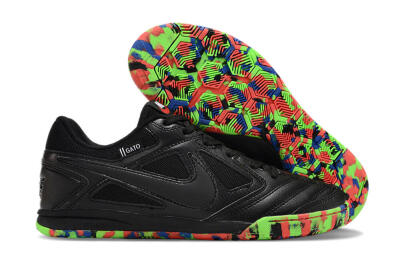 Supre x Nike SB Gato IC Low-Tops Football Shoes - Black/Red/Blue