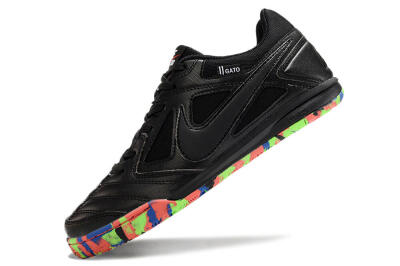 Supre x Nike SB Gato IC Low-Tops Football Shoes - Black/Red/Blue
