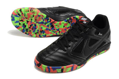 Supre x Nike SB Gato IC Low-Tops Football Shoes - Black/Red/Blue