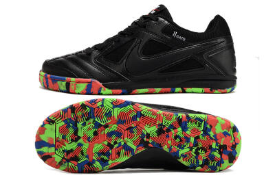 Supre x Nike SB Gato IC Low-Tops Football Shoes - Black/Red/Blue