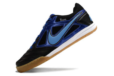 Supre x Nike SB Gato IC Low-Tops Football Shoes - Black/Blue/White