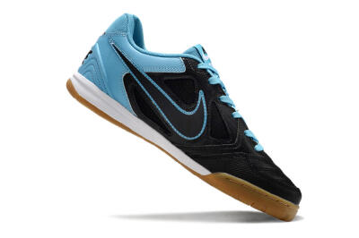 Supre x Nike SB Gato IC Low-Tops Football Shoes - Black/Blue/White