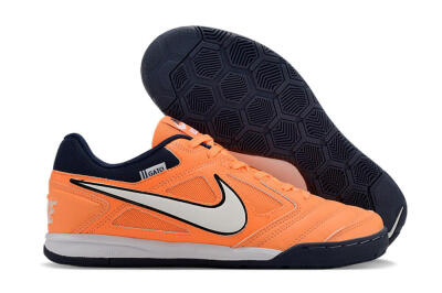 Supre x Nike SB Gato IC Low-Tops Football Shoes - Orange/White/Blue