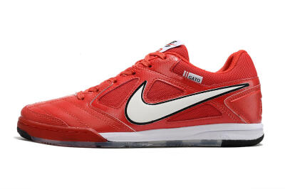 Supre x Nike SB Gato IC Low-Tops Football Shoes - Red/White/Black