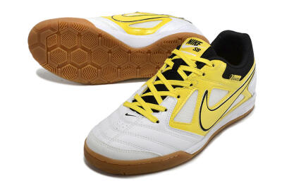 Supre x Nike SB Gato IC Low-Tops Football Shoes - White/Yellow/Black