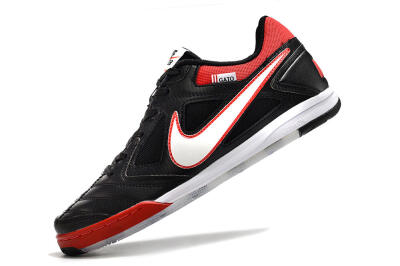 Supre x Nike SB Gato IC Low-Tops Football Shoes - Black/White/Red