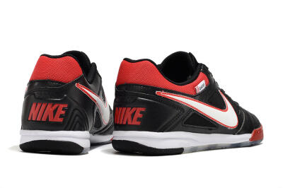 Supre x Nike SB Gato IC Low-Tops Football Shoes - Black/White/Red