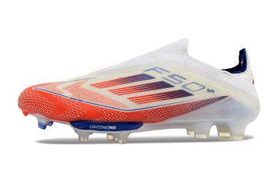Adidas F50 Adizero FG Low-Tops Football Boots - Red/White/Blue