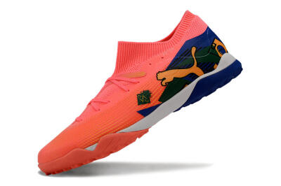Puma Future Ultimate TF Low-Tops Football Shoes - Red/Yellow/Blue/Green