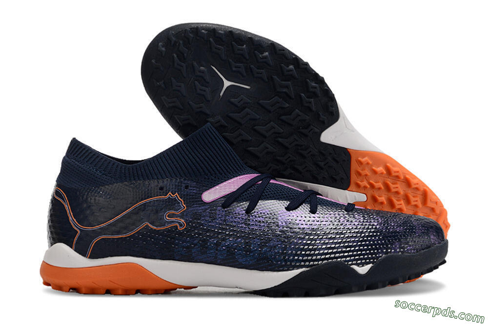 Puma Future Ultimate TF Low-Tops Football Shoes - Blue/Purple/Pink 1