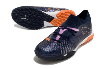 Puma Future Ultimate TF Low-Tops Football Shoes - Blue/Purple/Pink