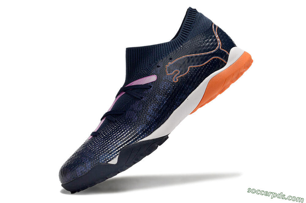 Puma Future Ultimate TF Low-Tops Football Shoes - Blue/Purple/Pink 5