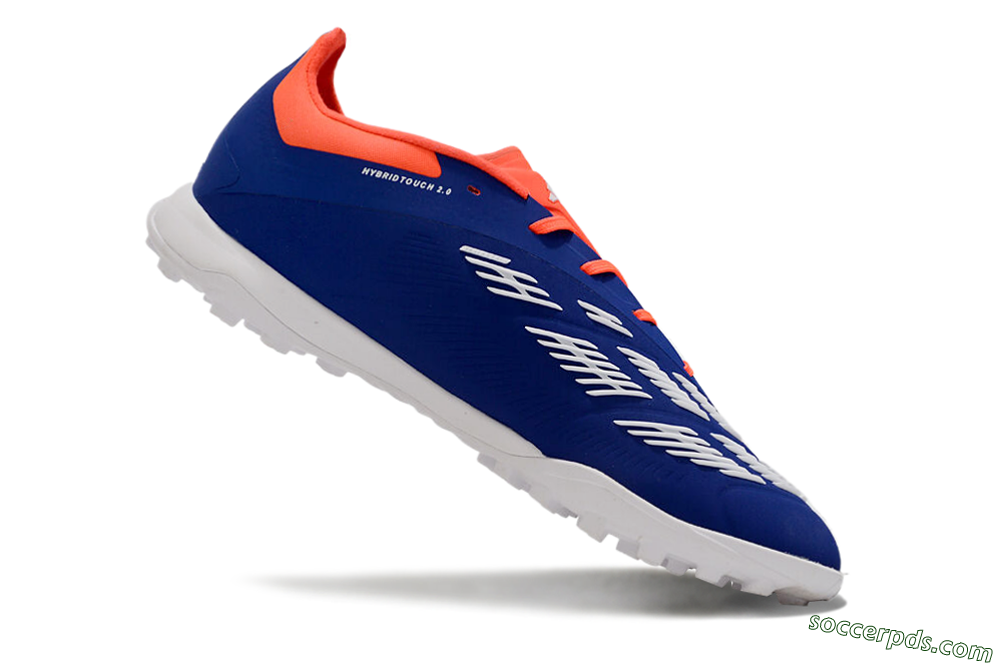 Adidas Predator 24 Elite TF Low-Tops Football Shoes - Blue/White/Red 4