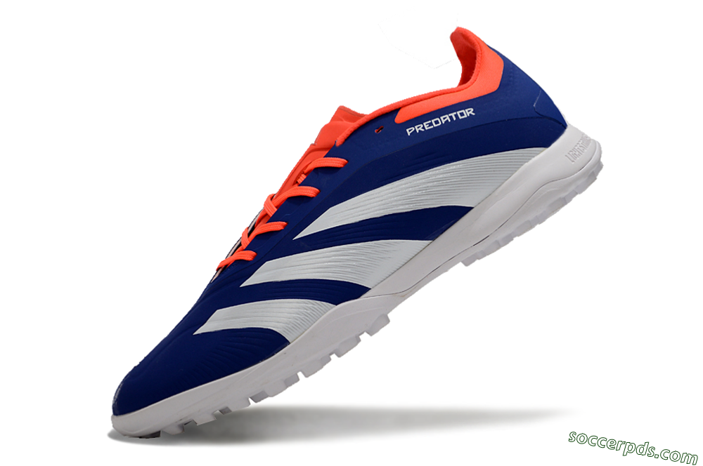 Adidas Predator 24 Elite TF Low-Tops Football Shoes - Blue/White/Red 5
