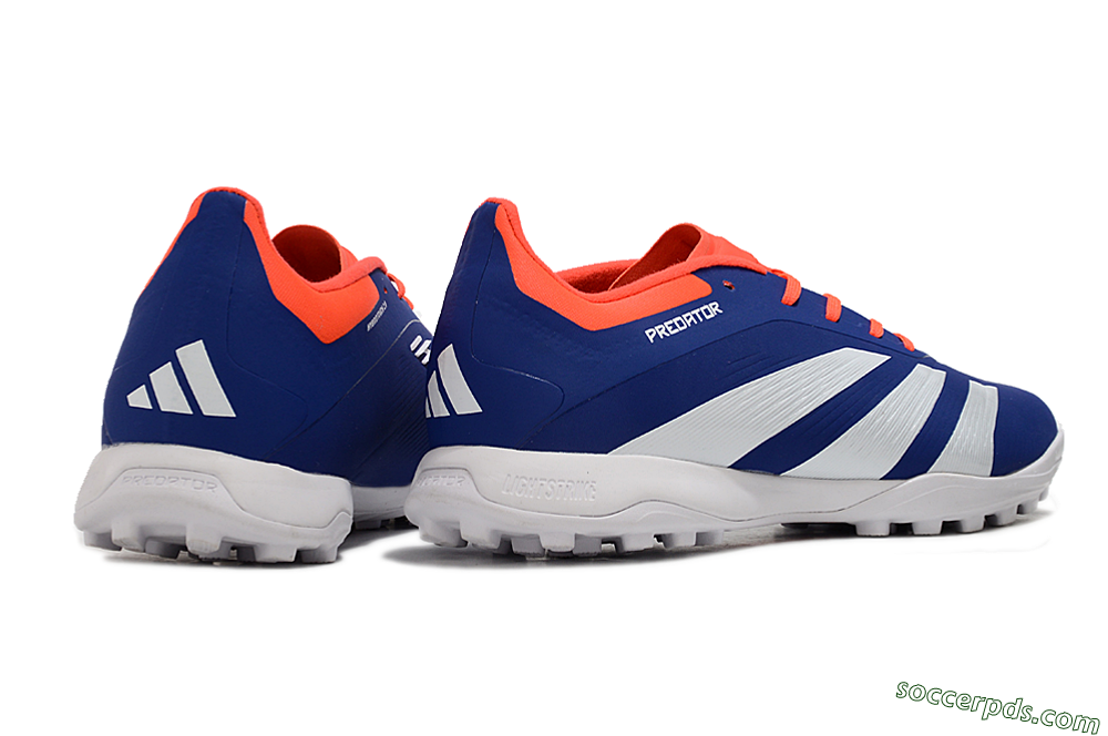 Adidas Predator 24 Elite TF Low-Tops Football Shoes - Blue/White/Red 6