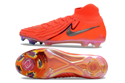 Nike Phantom Luna Elite FG High-Tops Football Boots - Red/Black/Gold