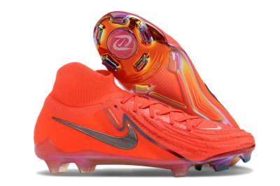 Nike Phantom Luna Elite FG High-Tops Football Boots - Red/Black/Gold