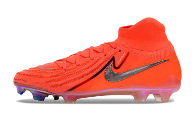 Nike Phantom Luna Elite FG High-Tops Football Boots - Red/Black/Gold