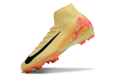 Nike Air Zoom Mercurial Superfly 10 Elite FG High-Tops Football Boots - Yellow/Black/Pink/Gold