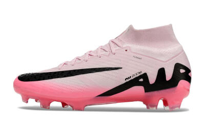 Nike Air Zoom Mercurial Superfly 9 Elite FG High-Tops Football Boots - Pink/Black