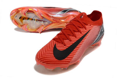 Nike Air Zoom Mercurial Vapor 16 Elite FG Low-Tops Football Boots - Red/White/Black