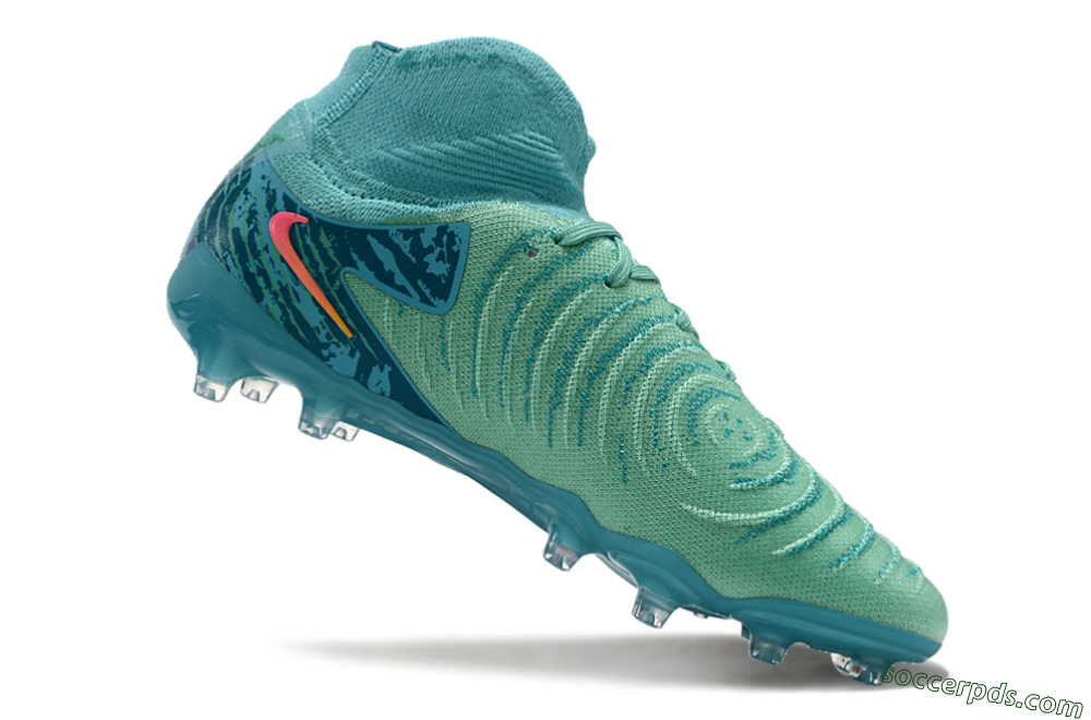 Nike Phantom Luna Elite AG High-Tops Football Boots - Jade/Pink/Orange 4