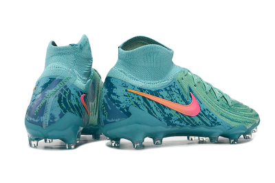 Nike Phantom Luna Elite AG High-Tops Football Boots - Jade/Pink/Orange