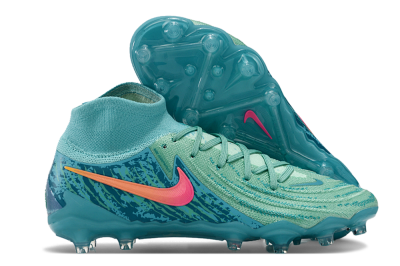 Nike Phantom Luna Elite AG High-Tops Football Boots - Jade/Pink/Orange