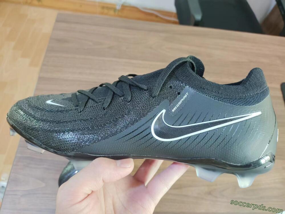 Nike Phantom Luna Elite Low FG Low-Tops Football Boots - Grey/Black/White