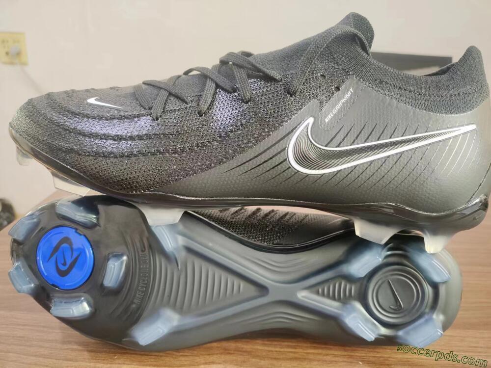 Nike Phantom Luna Elite Low FG Low-Tops Football Boots - Grey/Black/White