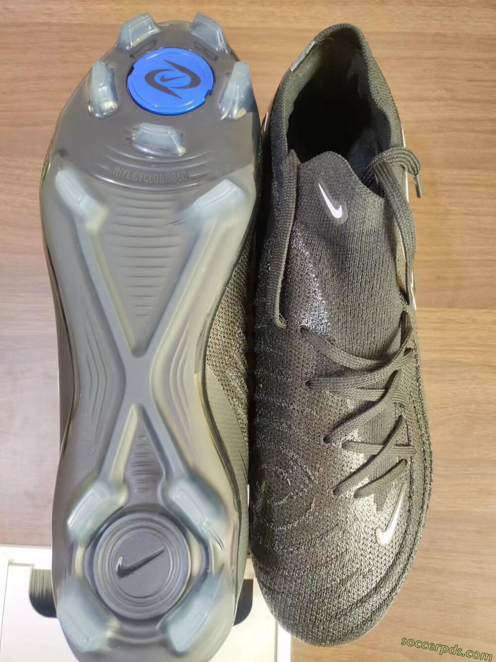 Nike Phantom Luna Elite Low FG Low-Tops Football Boots - Grey/Black/White