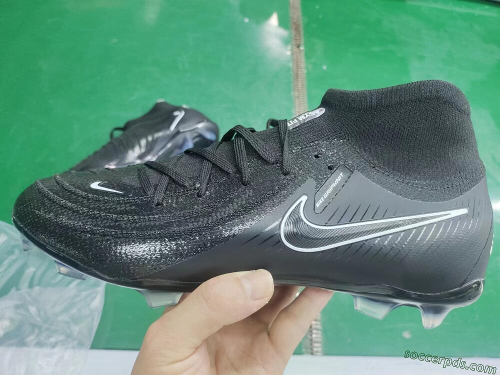 Nike Phantom Luna Elite FG High-Tops Football Boots - Black/White/Blue