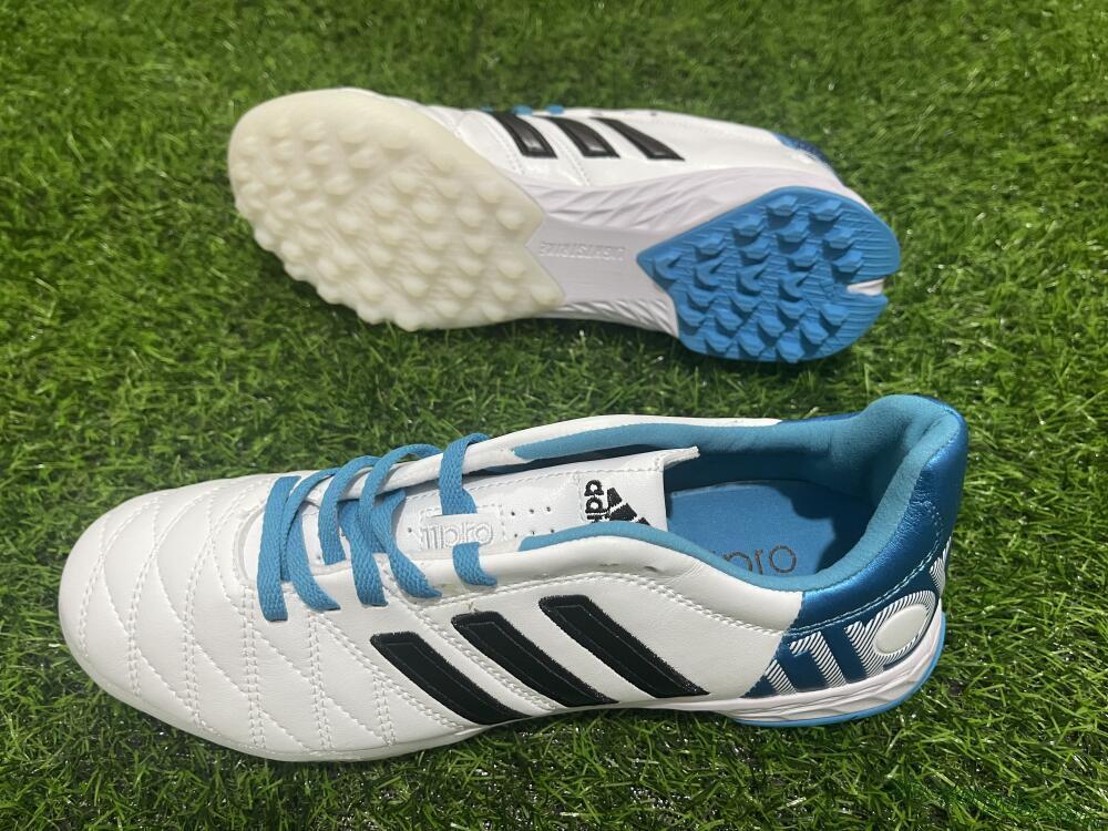 Adidas AdiPure 11Pro X PD25 Trx TF Low-Tops Football Shoes - White/Black/Blue