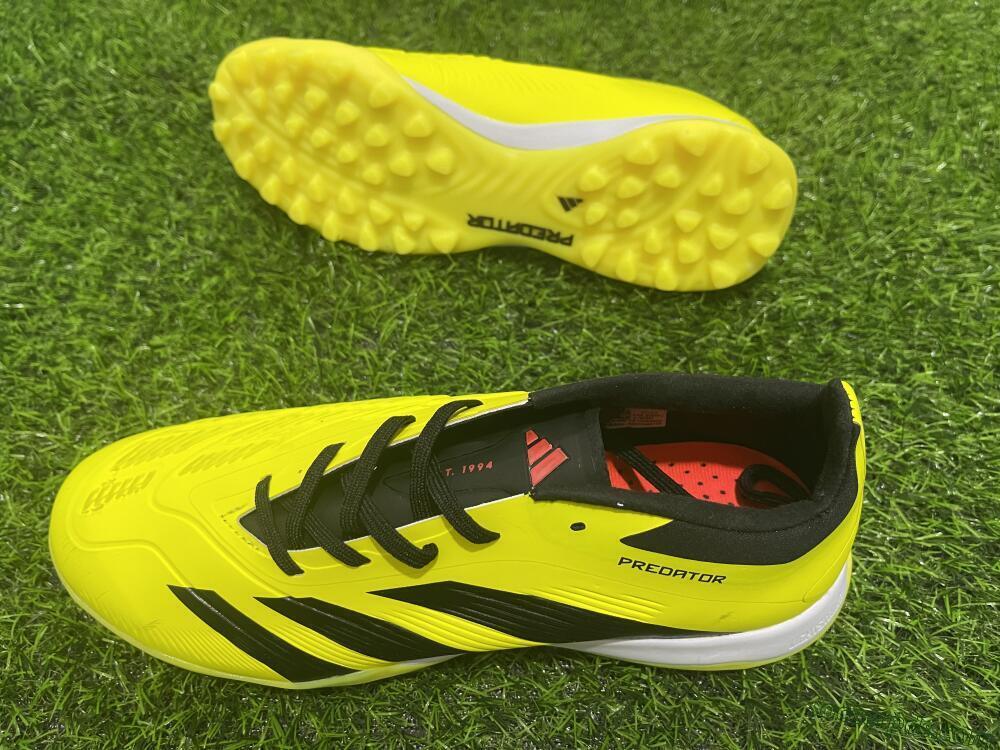 Adidas Predator 24 Elite TF Low-Tops Football Shoes - Yellow/Black/White