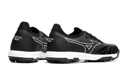 Mizuno Morelia Neo Sala β TF Low-Tops Football Shoes - Black/White