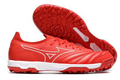 Mizuno Morelia Neo Sala β TF Low-Tops Football Shoes - Red/White
