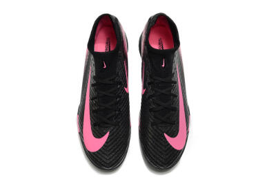 Nike Air Zoom Mercurial Superfly 10 Elite TF High-Tops Football Shoes - Black/Pink